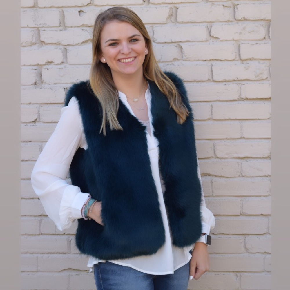 Wrap Me Up Vest- Turquoise